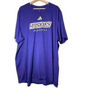UW University of Washington Huskies adidas Mens T-Shirt Short Sleeve 3XL XXXL